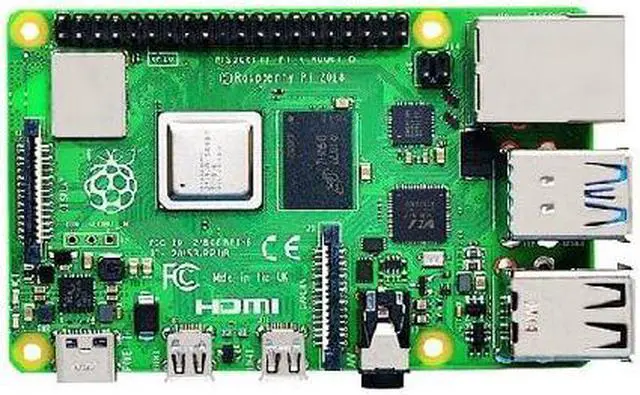Alt view image 3 of 3 - Raspberry Pi 4 Model B Quad Core 64 Bit WiFi Bluetooth (4GB)