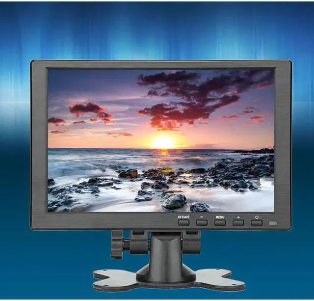 Alt view image 6 of 6 - 10.1 Monitor LCD Screen, Computer Monitor HDMI VGA AV BNC Vehicle Industrial Monitoring