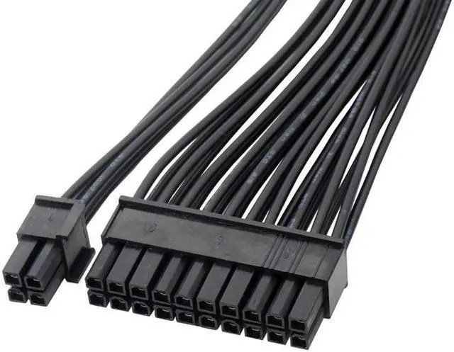 Alt view image 4 of 4 - 2Pcs Adapter Cable, 24Pin Power Motherboard Interface  Extension Cable 24Pin to 20+4Pin