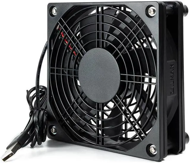 Main image of 12x12cm Case Fan USB Chassis Cooling Fan 5V Cooler