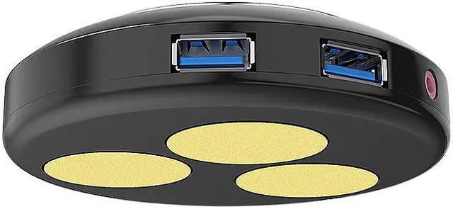 Alt view image 7 of 7 - Computer Desktop Switch, USB / Audio Interface Host Switch, Power-on Restart Button Extension Cable