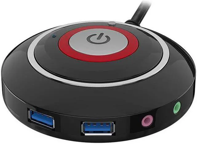 Alt view image 2 of 7 - Computer Desktop Switch, USB / Audio Interface Host Switch, Power-on Restart Button Extension Cable