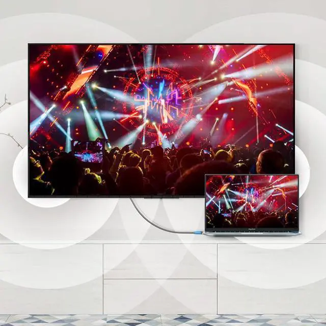 Alt view image 5 of 6 - 4k HDMI Cable Copper Core Cable for TV / Monitor / Projector / Computer