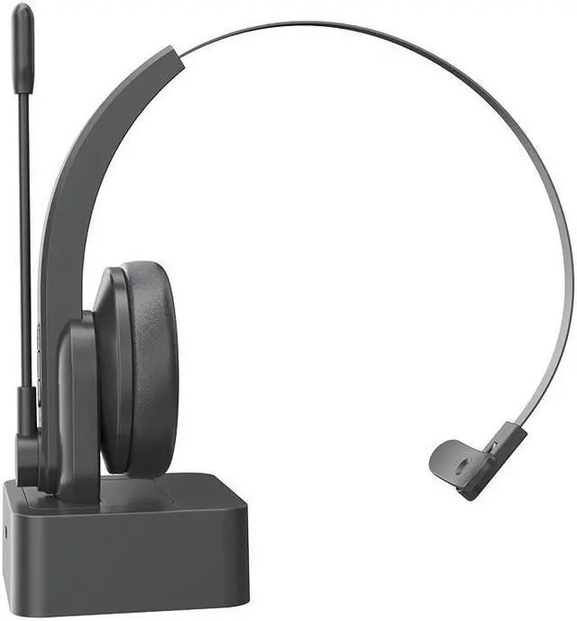 Alt view image 3 of 6 - Wireless Phone Headset Bluetooth 5.0 Business Headphone