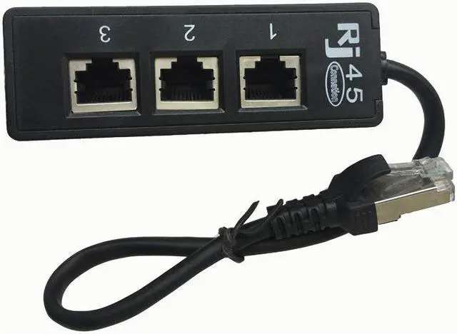 Main image of RJ45 Network Extender One for Three Network Connector