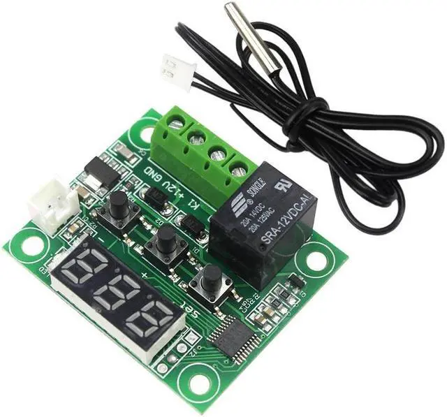 Alt view image 4 of 4 - XH-W1209 Digital Display Thermostat, Temperature Control Switch