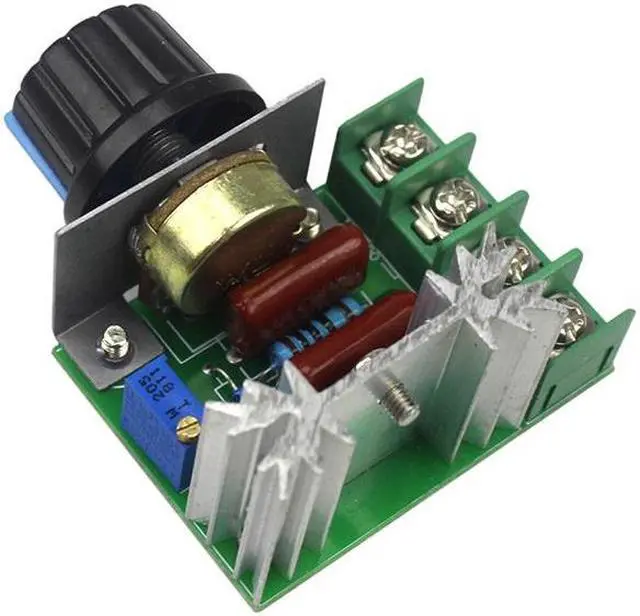 Alt view image 3 of 5 - 2000W AC Voltage Regulator, Electronic Voltage Regulator, Dimming, Speed Regulation, Temperature Regulation High Reliability Version