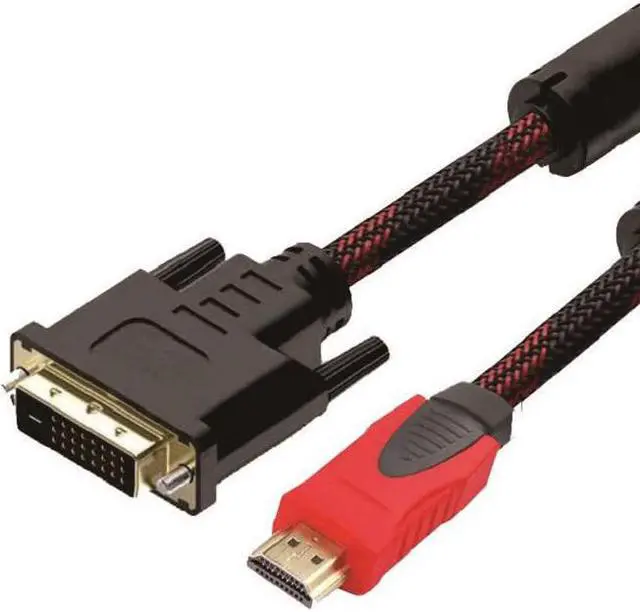 Main image of HDMI to DVI Cable, DVI to HDMI Cable, HD Video Conversion Cable 4.92ft