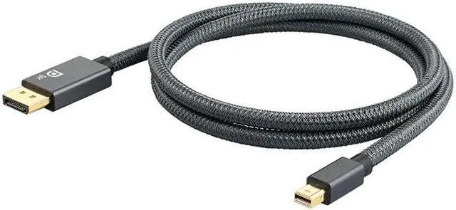 Alt view image 2 of 3 - miniDP to DP Cable, DP to MiniDP Cable 8K HD Adapter Cable 6.56ft