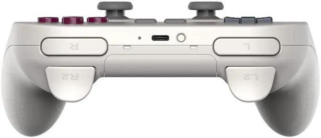 Alt view image 4 of 7 - 8Bitdo Pro 2 Bluetooth Controller for Switch/Switch OLED, PC, macOS, Android, Steam & Raspberry Pi (G Classic Edition) - Nintendo Switch