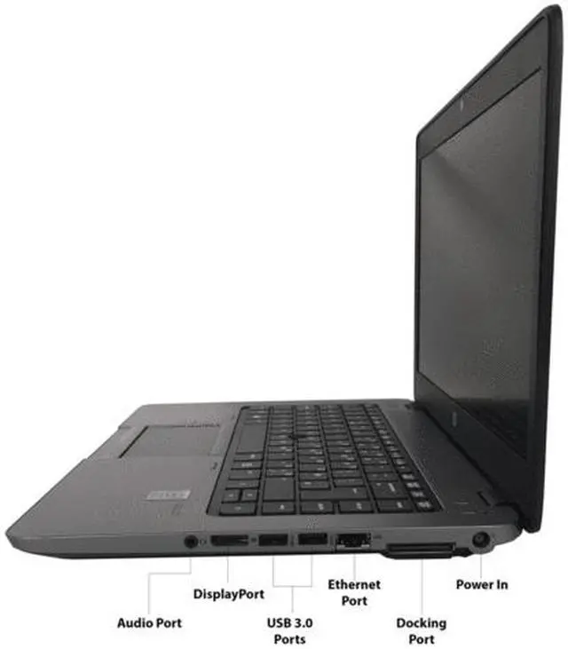 Main image of HP Elitebook 840 G2 14" Laptop - Intel Core i5-5300u 2.3GHz, Webcam, 4x USB3.0, Windows 10 Pro – –16GB RAM 500GB HDD