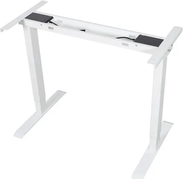 Alt view image 6 of 7 - Walsport Electric Height Adjustable Gaming Desk Dual Motor 46 x 24 Inches Home Office Standing Computer Table Workstation