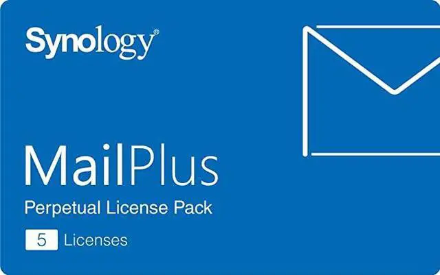 Main image of Synology MailPlus 5 Licenses MailPlus license pack for 5 email accounts