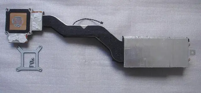 Main image of 631-0632 631-0595 730-0481 730-0481-A B GPU Heatsink with temp sensor for 24" A1225 MXM M76XT S with 4 screws