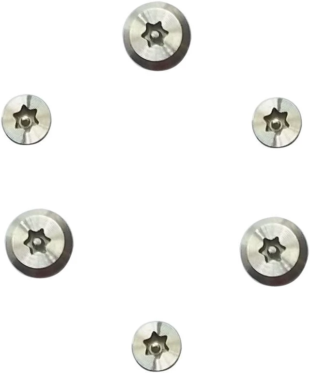Alt view image 3 of 6 - New 923-00155 923-00157 Screw Antenna Plate Tamper Proof Torx T6 Screwsdriver for Mini 2014 A1347 MGEM2 MGEN2 MGEQ2 or 2018 A1993 MRTR2 MRTT2 MYAL2 MGNR3