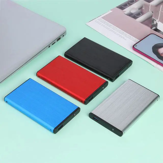 Alt view image 3 of 5 - HDD SSD Hard Disk Box 7+15Pin SATA To USB 3.0 External Hard Drive 2.5" 6Gbps 10TB SSD HDD Case with Type-C OTG Adapter
