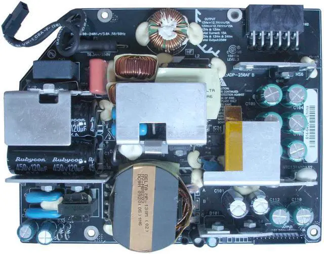 Main image of ADP-240AF 240W ADP-250AF 250W 661-4995 614-0432 Power Supply for 24" A1225 MA878LL MB325LL MB323LL MB418LL MB419LL MB420LL