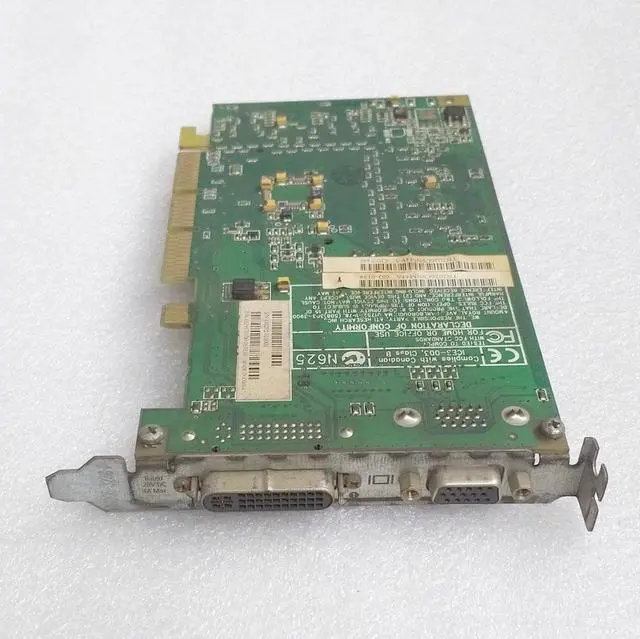 Alt view image 6 of 6 - AGP Radeon 7500 or GeForce2 MX  ADC+VGA 32M  630-3846  for QS Power G4 109-91700-00 180-10074-0000-B01