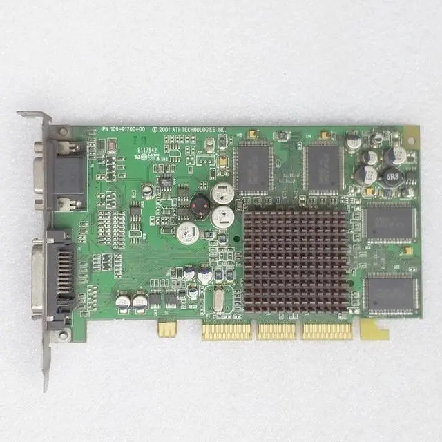 Alt view image 4 of 6 - AGP Radeon 7500 or GeForce2 MX  ADC+VGA 32M  630-3846  for QS Power G4 109-91700-00 180-10074-0000-B01
