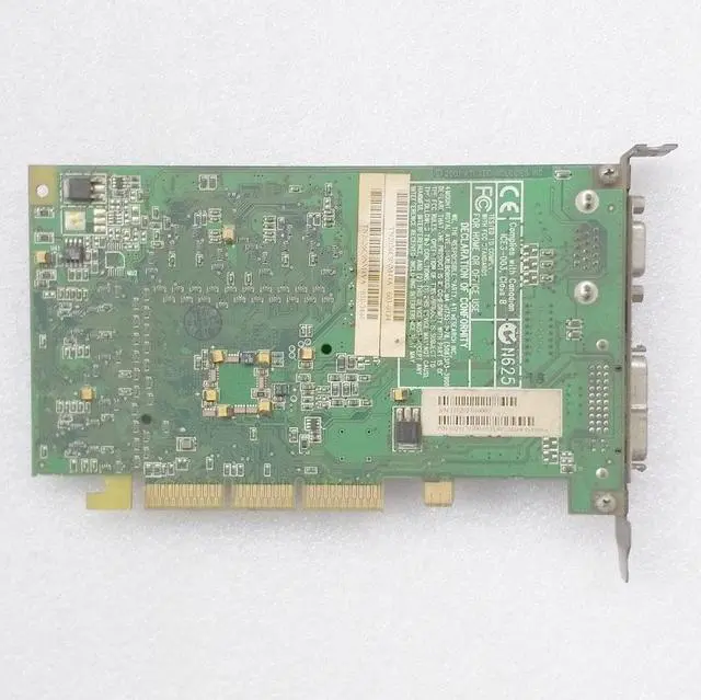 Alt view image 5 of 6 - AGP Radeon 7500 or GeForce2 MX  ADC+VGA 32M  630-3846  for QS Power G4 109-91700-00 180-10074-0000-B01