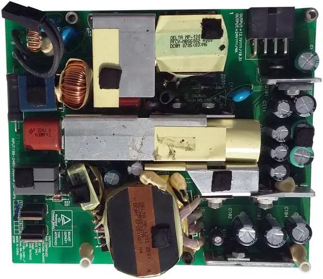 Alt view image 3 of 4 - API5ST06 614-0402 SADP-220AF 630-0387 661-4183 Power Supply PSU Adapter for 24" A1200 Ma456