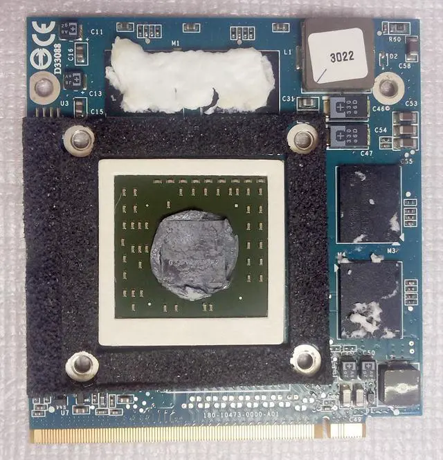 Main image of 7600GT 256MB Graphics video Card 180-10473-0000-A01 661-4180 for 24" Ma456 A1200