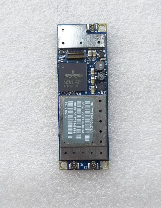 Alt view image 2 of 3 - BCM94321COEX2 607-3101-A 607-3104-A Wifi Bluetooth 3.0 Combo Card for 2009 A1237 A1304 A1283