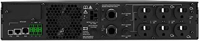 Alt view image 4 of 5 - Liebert GXT5 UPS - 3000VA/2700W 120V, Online Double Conversion Rack Tower, Energy Star, Uninterruptible Power Supply, Sine Wave Battery Backup, with Network Card(GXT5-3000LVRT2UXL) (GXT5-3000LVRT2UXL)