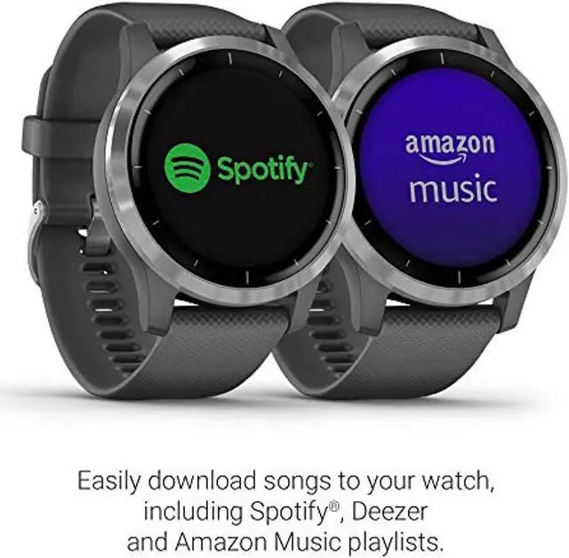 Alt view image 3 of 5 - Garmin Vivoactive 4, GPS Smartwatch, Features Music, Body Energy Monitoring, Animated Workouts, Pulse Ox Sensors and More, Black (010-02174-11)