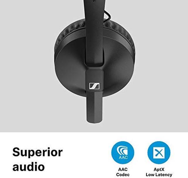 Sennheiser HD 250BT - Cuffie Wireless Bluetooth 5.0, Con AAC, aptX, aptX a  bassa latenza, Tecnologia dei trasduttori e microfono integrato, Durata  della batteria 25 ore, Nero : : Elettronica