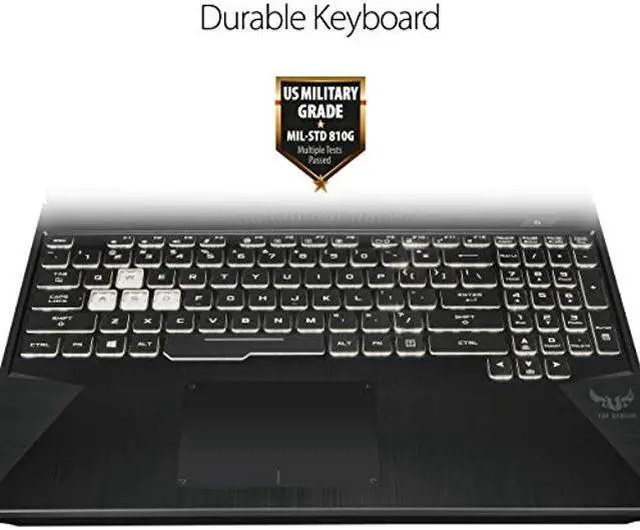 Alt view image 4 of 4 - ASUS TUF (2019) Gaming Laptop, 15.6? 120Hz Full HD IPS-Type, AMD Ryzen 7 3750H, GeForce GTX 1650, 8GB DDR4, 512GB PCIe SSD, Gigabit Wi-Fi 5, Windows 10 Home, FX505DT-EB73