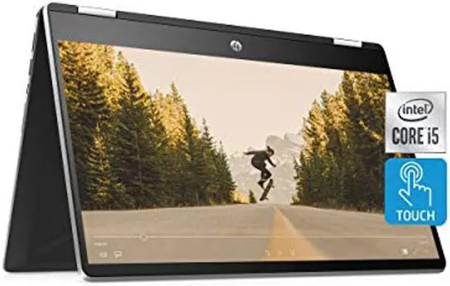 Main image of HP Pavilion x360 14 2-in-1 Laptop, 10th Generation Intel Core i5-10210U Processor, 8 GB Ram, 512 GB SSD Storage, 14? Full HD Touch Screen, Windows 10 Home, Backlit Keyboard (14-dh1021nr, 2020)