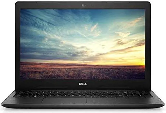 Main image of Dell Inspiron 15 3000 Laptop, 15.6" HD Display, Intel N4205U Dual-Core Processor, 8GB RAM, 128GB PCIe SSD, Webcam, HDMI, Bluetooth, Wi-Fi, Black, Windows 10