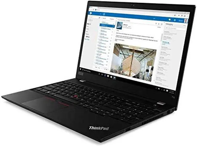 Alt view image 3 of 3 - Lenovo Thinkpad T15 15.6" FHD IPS 1080p Business Laptop (Intel Quad- Core i7-10510U, 32GB DDR4, 1TB PCIe SSD) Backlit Keyboard, Thunderbolt 3, Fingerprint, Wi-Fi 6, Windows 10 Pro IST Computers