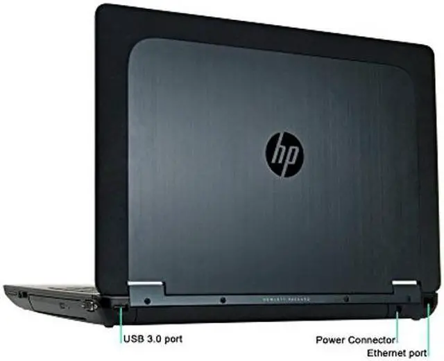 Alt view image 4 of 4 - HP Mobile Workstation ZBOOK 15 G2 15.6in FHD Laptop, Intel Core i7-4810MQ 2.8GHz, 16GB RAM, 256GB Solid State Drive, DVDRW, Webcam, Windows 10 Pro 64Bit (Renewed)