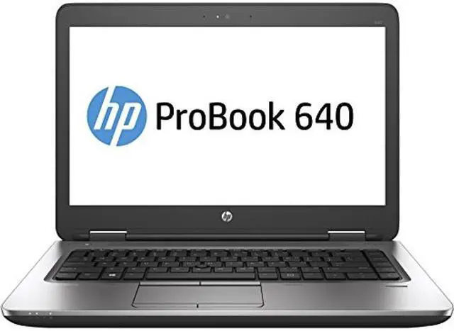 Alt view image 3 of 4 - HP ProBook 640 G2 14" Anti-Glare HD Business Laptop (Intel Core i5-6300U, 8GB DDR4 Memory, 256GB NVMe PCIe m.2 SSD) Win 10 Pro Professional 64 bit (Renewed)