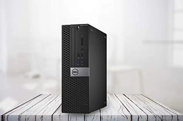 Alt view image 4 of 4 - DELL 5040 SFF Small Form Factor Desktop Computer (Intel i3-6100 3.7GHz, 8GB DDR4 RAM, 128GB SSD, USB WiFi Adapter, HDMI, USB 3.0, Two Displayports, Windows 10 pro) (Renewed)