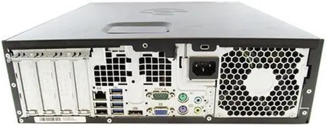 Alt view image 2 of 2 - HP 8300 Elite Small Form Factor Desktop Computer, Intel Core i5-3470 3.2GHz Quad-Core, 8GB RAM, 500GB SATA, Windows 10 Pro 64-Bit, USB 3.0, Display Port (Renewed)
