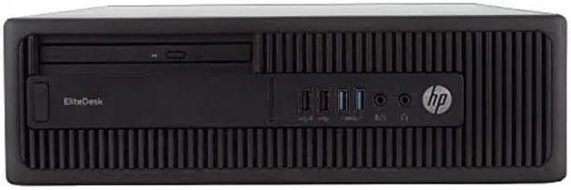 Alt view image 4 of 5 - HP EliteDesk 800 G2-SFF, Core i7-6700 3.4GHz, 8GB RAM, 512GB Solid State Drive, Windows 10 Pro 64bit (Renewed) - OEM