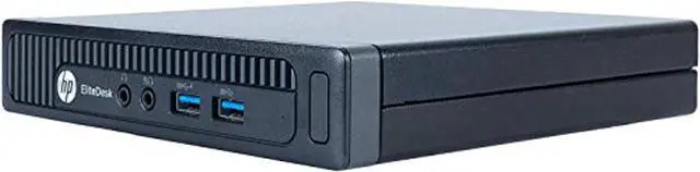 Alt view image 2 of 4 - HP ProDesk 600 G1 Mini Business Desktop PC, Intel Quad Core i5-4590T up to 3.0GHz, 8GB DDR3, 256GB SSD, WiFi, BT4.0, VGA, DP, HDMI, DVI, Windows 10 Pro x64, English/Spanish/French(Renewed)