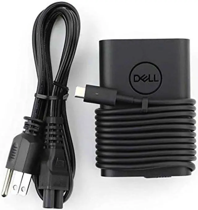 Alt view image 3 of 5 - New Dell Laptop Charger 65W(Watt) AC Power Adapter With Type c(USB-C/USBC) Tip Include Power Cord For XPS 12, 9250 XPS 13 9350 9360 9365 9370 9380, Latitude 7370 7280 7480 5480 7275 5290 7490