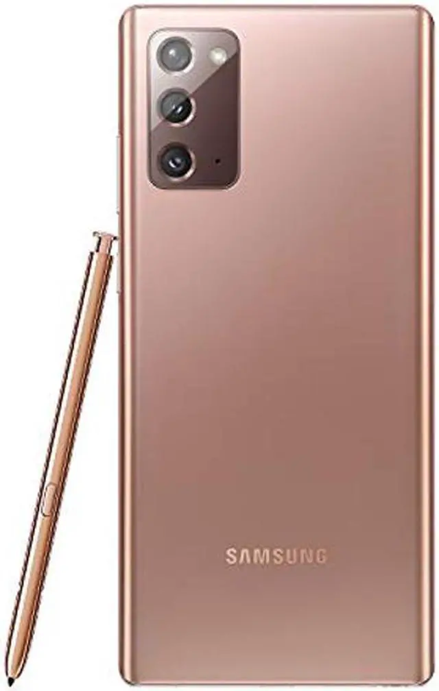 Alt view image 3 of 8 - Samsung Electronics Galaxy Note 20 5G Factory Unlocked Android Cell Phone, US Version, 128GB of Storage, Mobile Gaming Smartphone, Long-Lasting Battery, Mystic Bronze, SM-N981UZNAXAA