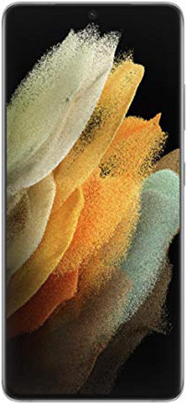 SAMSUNG Galaxy S21 Ultra 5G Factory Unlocked Android Cell Phone 128GB US  Version Smartphone Pro-Grade Camera 8K Video 108MP High Res, Phantom Silver