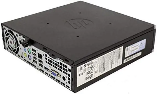 Alt view image 3 of 5 - HP 8200 USFF Computer Desktop PC, Intel Core i5 3.1GHz Processor, 8GB Ram, 250GB Hard Drive, WiFi | Bluetooth, 1080p Webcam, Wireless Keyboard & Mouse, 24 Inch Monitor, Windows 10 (Renewed) - OEM