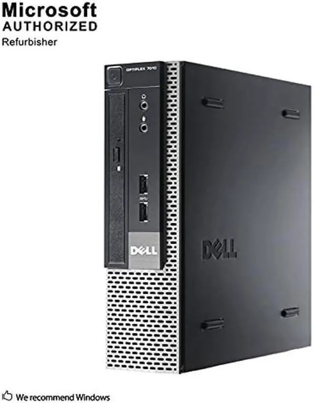 Alt view image 2 of 5 - DELL OptiPlex 7010 Ultra Small Form Factor Desktop PC - Intel Core i5-3470S 2.9GHz, 8GB, 240GB SSD, Windows 10 Professional (Renewed)'] - OEM