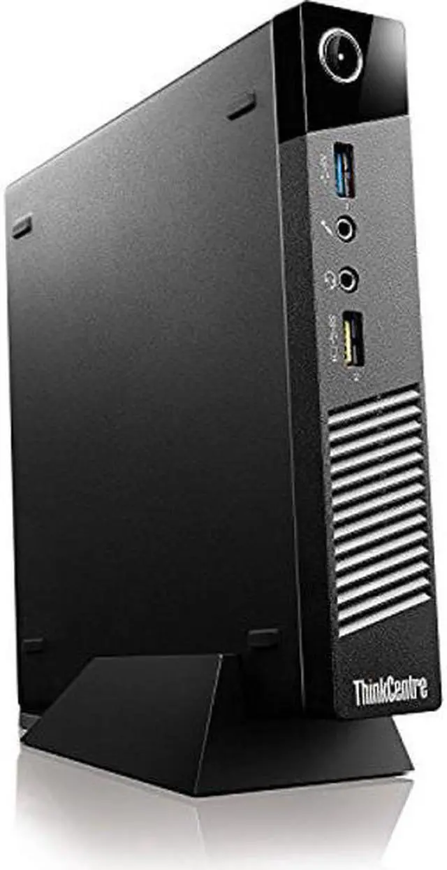 Alt view image 2 of 5 - 2018 Lenovo ThinkCentre M93P Tiny Mini Business Desktop Computer, Intel Dual-Core i5-4570T Processor up to 3.60 GHz, 8GB RAM, 500GB HDD, WiFi, Windows 10 Pro (Renewed) - OEM