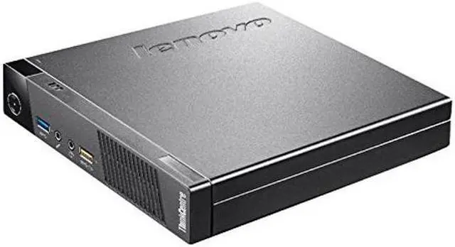 Alt view image 2 of 5 - Lenovo ThinkCentre M73 Tiny Desktop (Intel i5-4590T Quad-Core 2GHZ, 8GB, 320GB, Wifi Windows 10 Professional Black (Renewed) - OEM