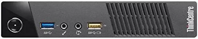 Alt view image 3 of 5 - Lenovo ThinkCentre M73 Tiny Desktop (Intel i5-4590T Quad-Core 2GHZ, 8GB, 320GB, Wifi Windows 10 Professional Black (Renewed) - OEM