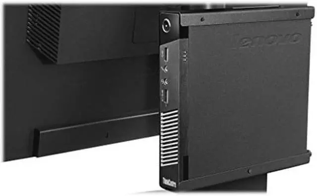 Alt view image 4 of 5 - Lenovo ThinkCentre M73 Tiny Desktop (Intel i5-4590T Quad-Core 2GHZ, 8GB, 320GB, Wifi Windows 10 Professional Black (Renewed) - OEM