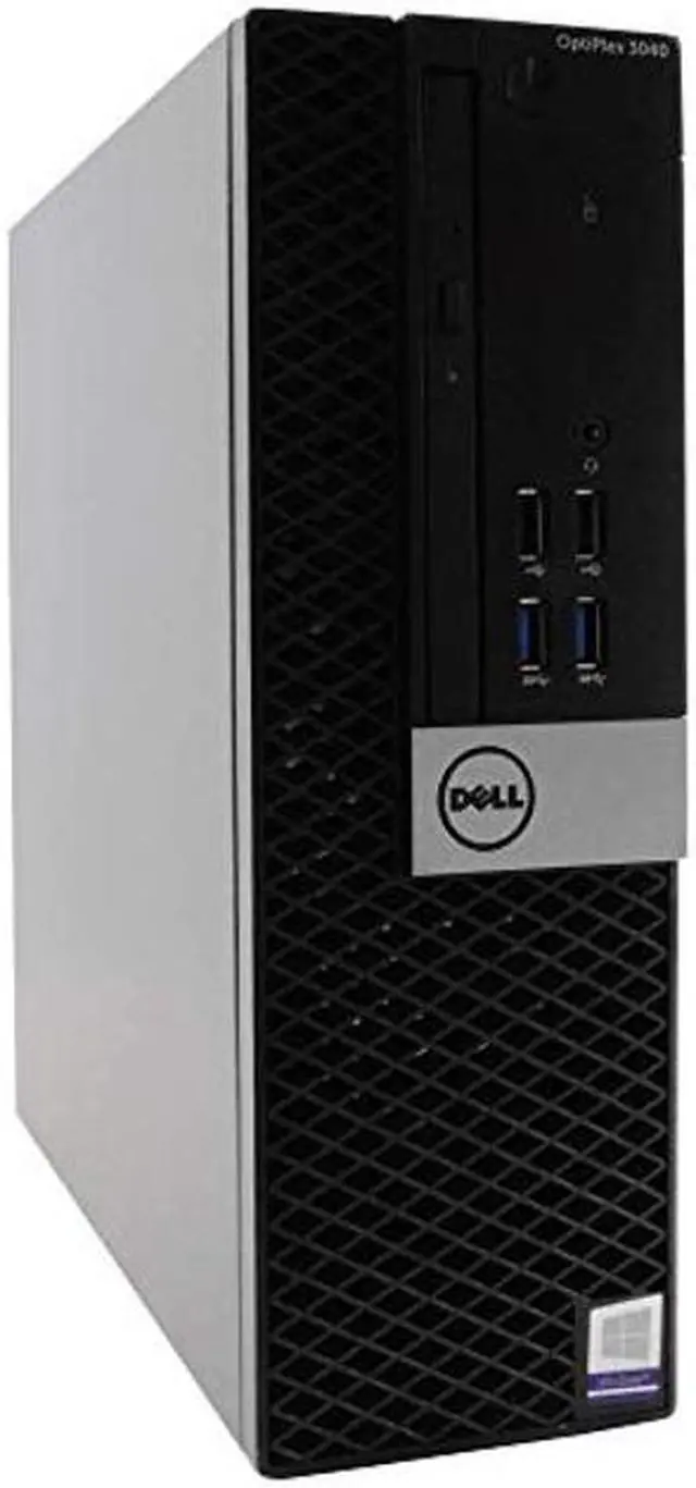 Alt view image 2 of 5 - Dell Optiplex 3040-SFF, Core i5-6500 3.2GHz, 8GB RAM, 256GB Solid State Drive, DVDRW, Windows 10 Pro 64bit (Renewed) - OEM